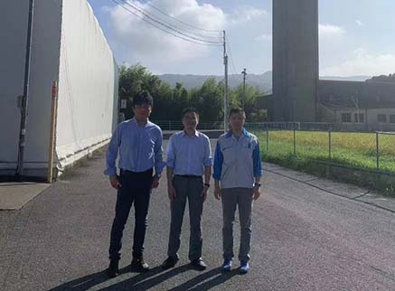 Visited Japanese customer