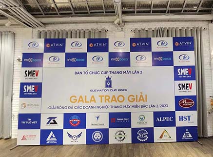 Sponsored Vietnam football match